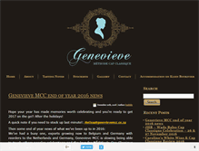 Tablet Screenshot of genevievemcc.co.za